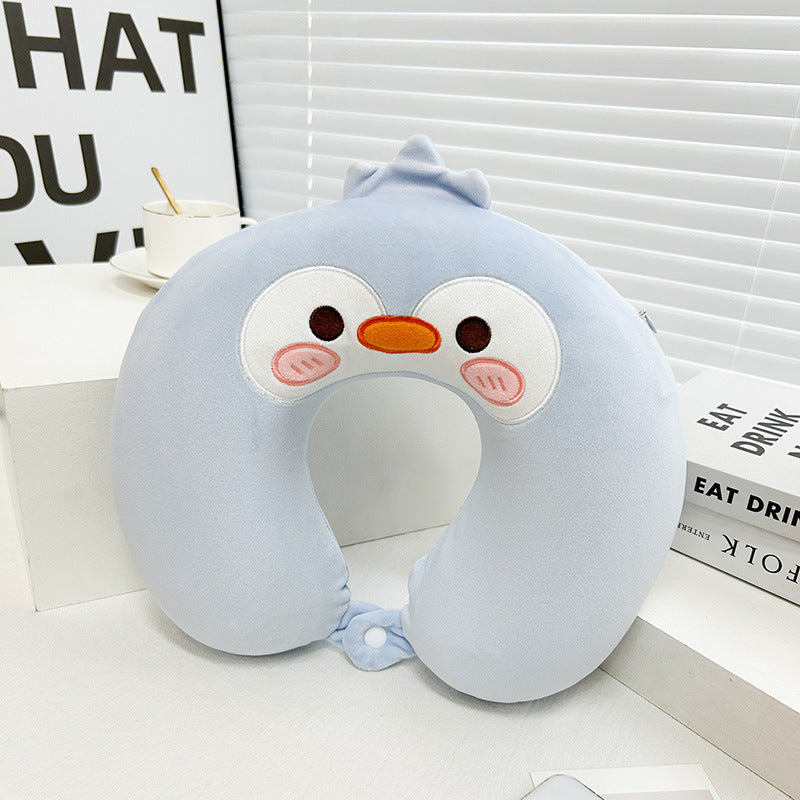 Almohada cervical para mujer con diseño divertido