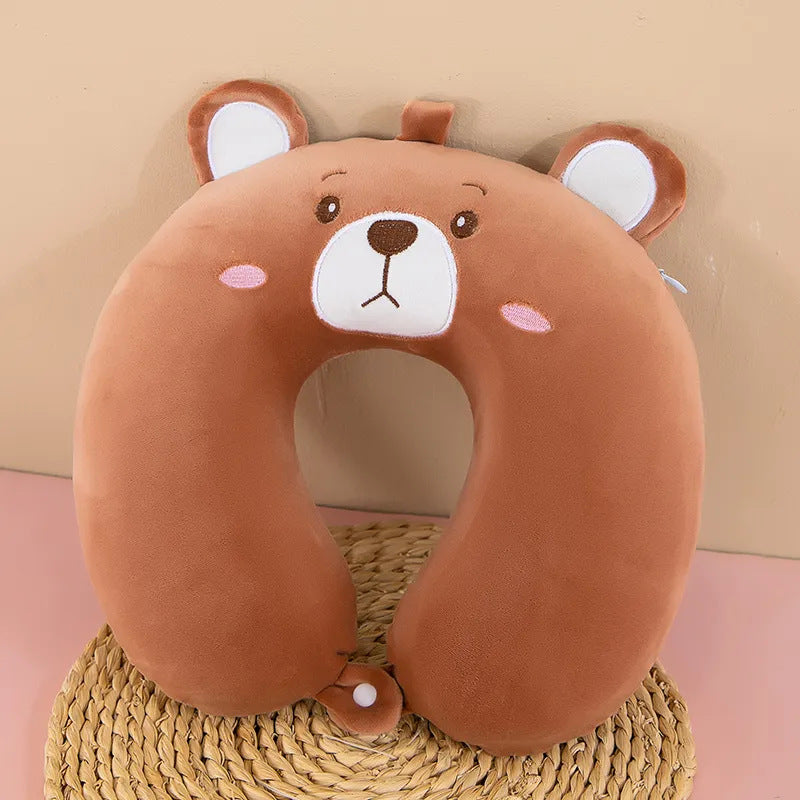 Almohada cervical cómoda para mujer con diseño divertido