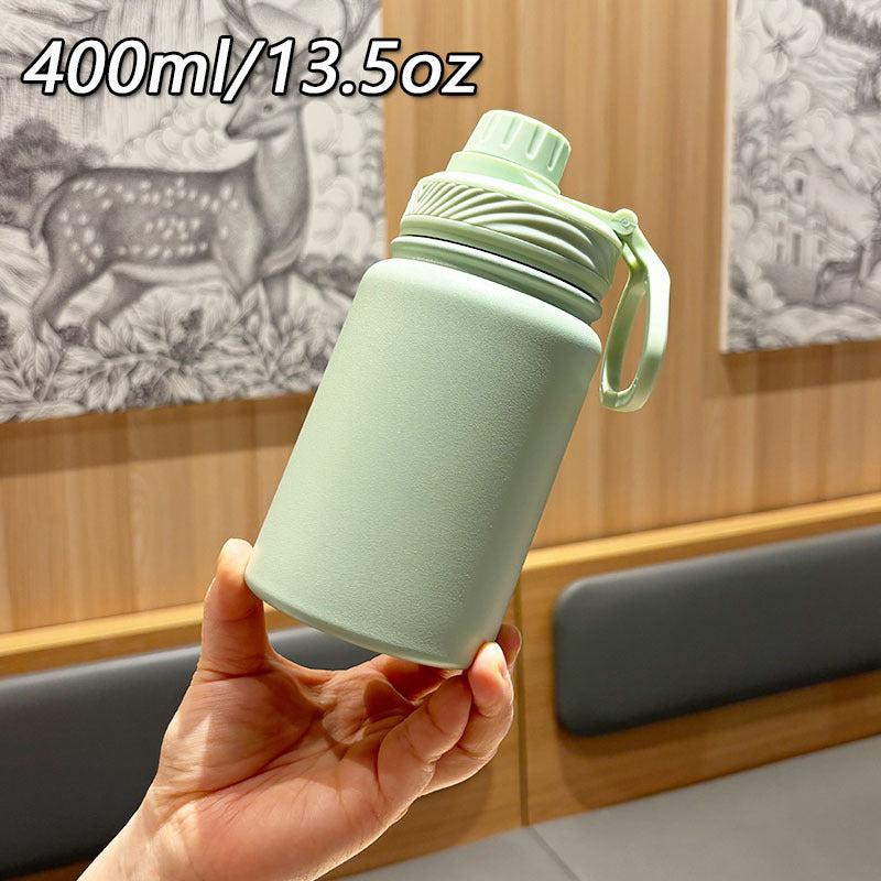 Botella aislada para mujeres con grifo ergonómico