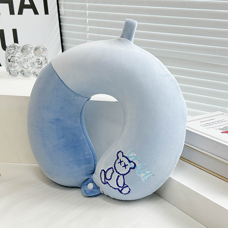 Almohada cervical para mujer con diseño divertido