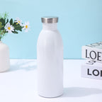 Botella de agua isotérmica de acero inoxidable para mujer