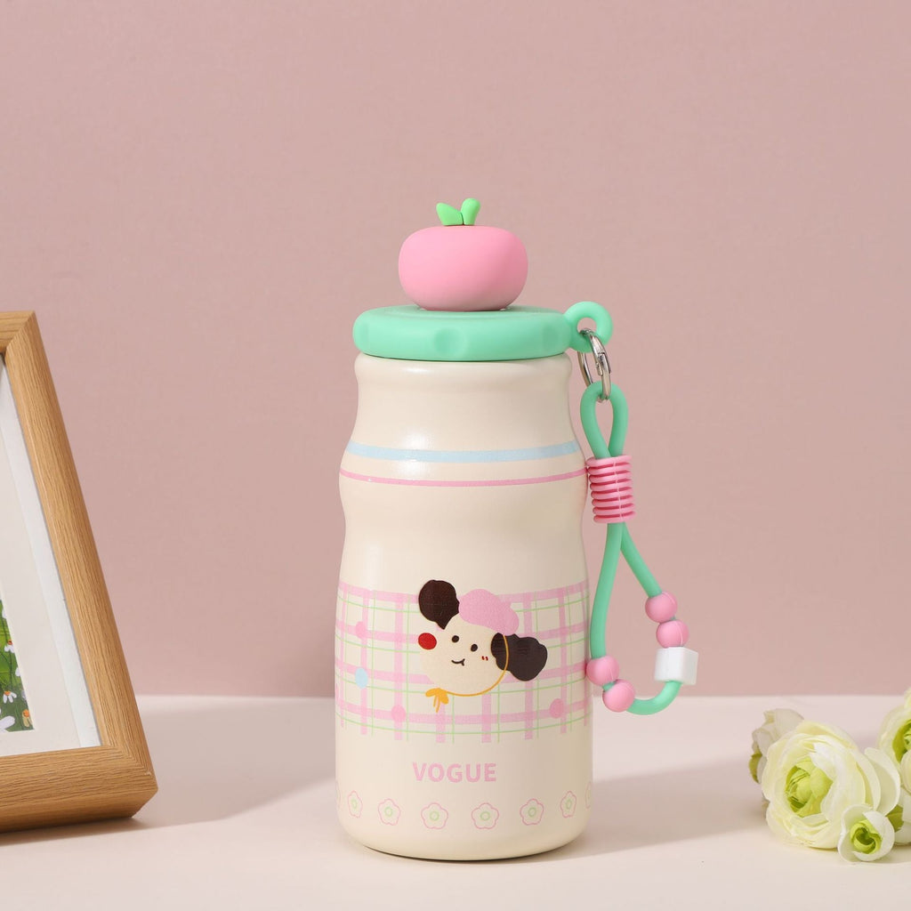 Botella de agua portátil con forma divertida