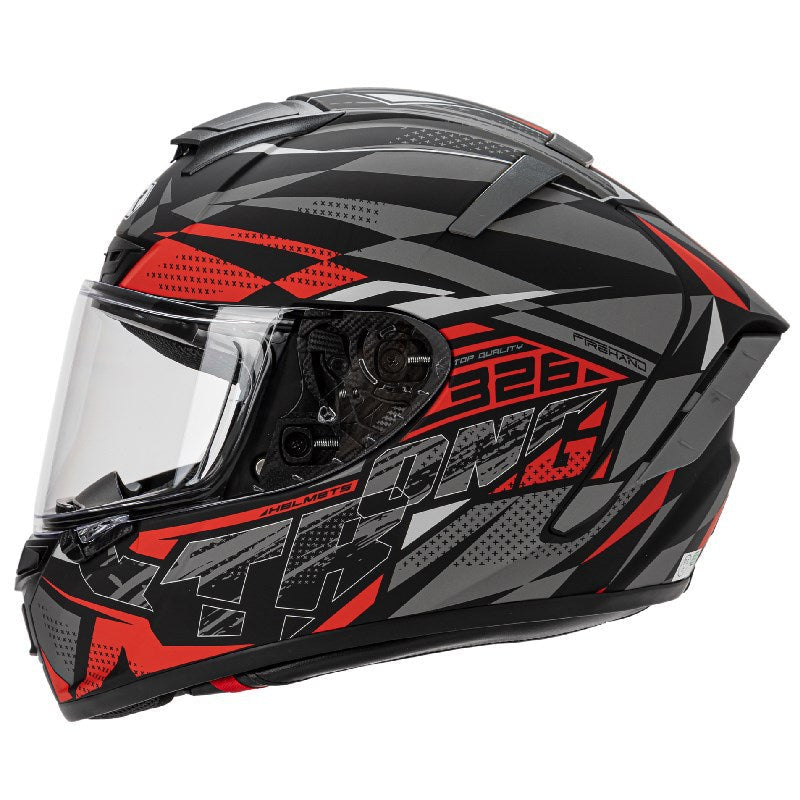 Casco integral de motocicleta de alto rendimiento con ventilación avanzada