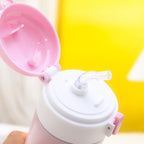 Botella de agua isotérmica con un alegre diseño de perro