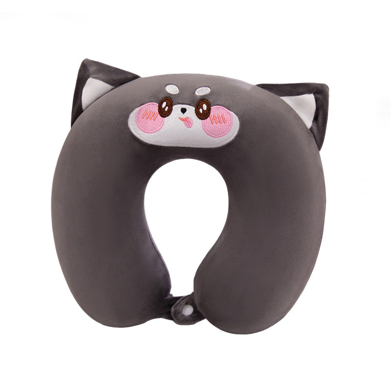 Almohada cervical con diseño de animales favoritos