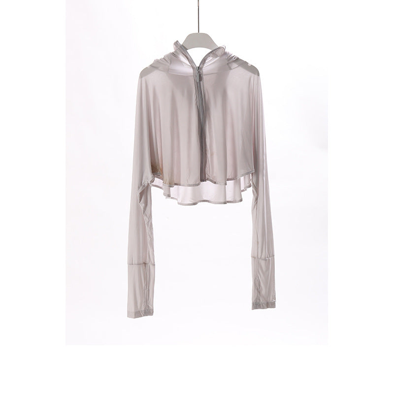 Chaqueta funcional para mujer con protección UV y tecnología transpirable