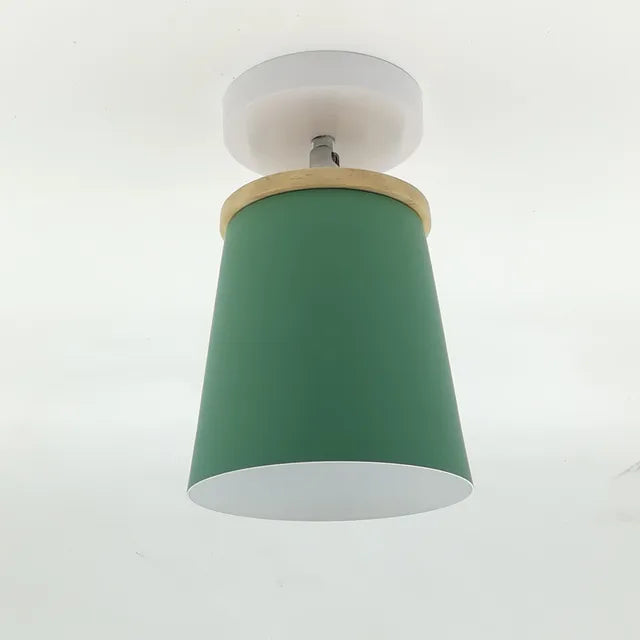 Lámpara de techo tipo cúpula moderna | Colores Macaron ajustables