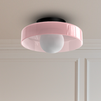 Lámpara de techo LED redonda moderna para sala de estar y dormitorio
