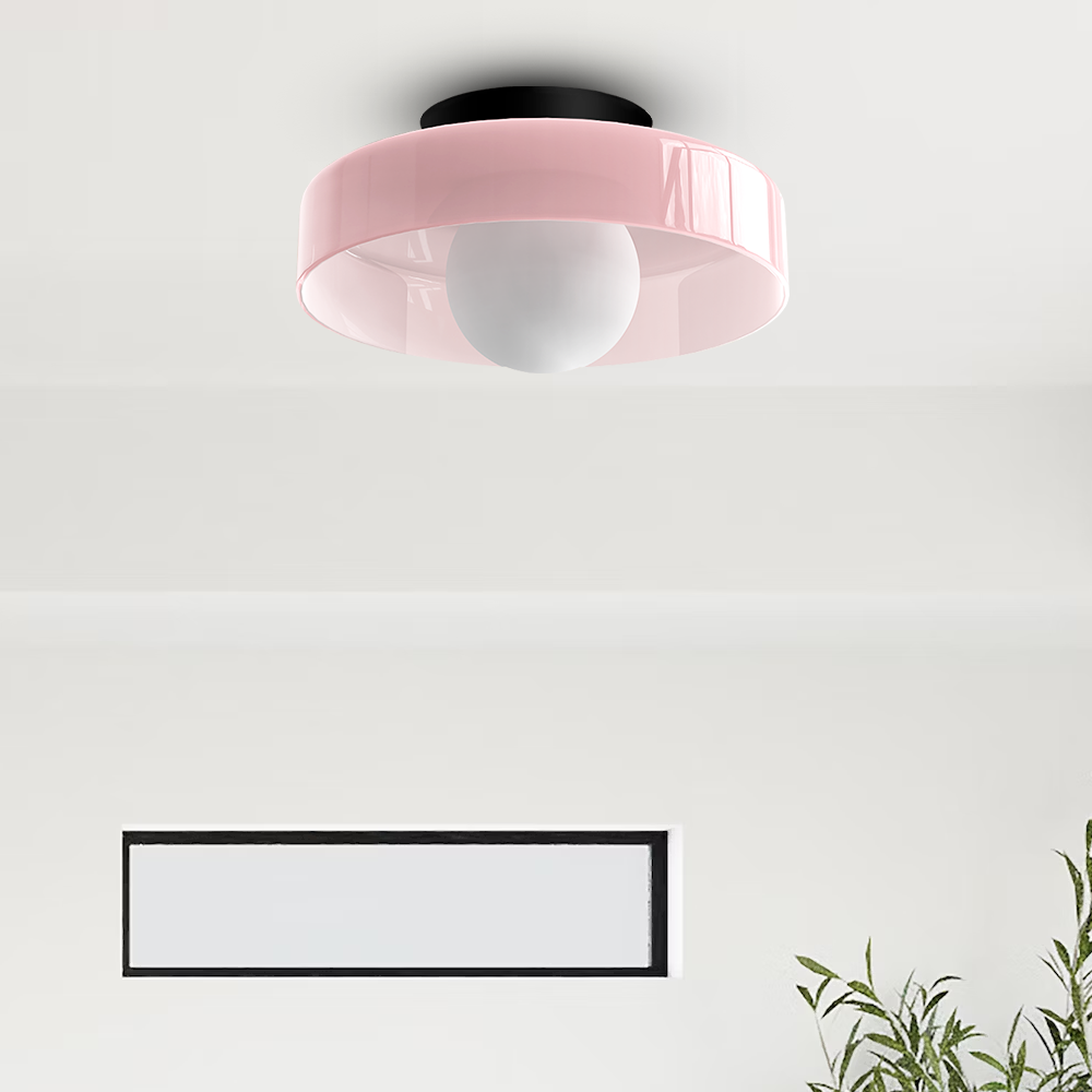 Lámpara de techo LED redonda moderna para sala de estar y dormitorio