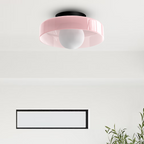 Lámpara de techo LED redonda moderna para sala de estar y dormitorio