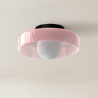 Lámpara de techo LED redonda moderna para sala de estar y dormitorio