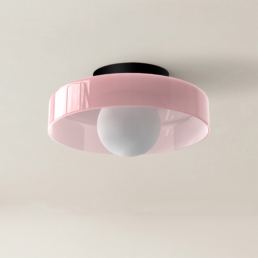Lámpara de techo LED redonda moderna para sala de estar y dormitorio