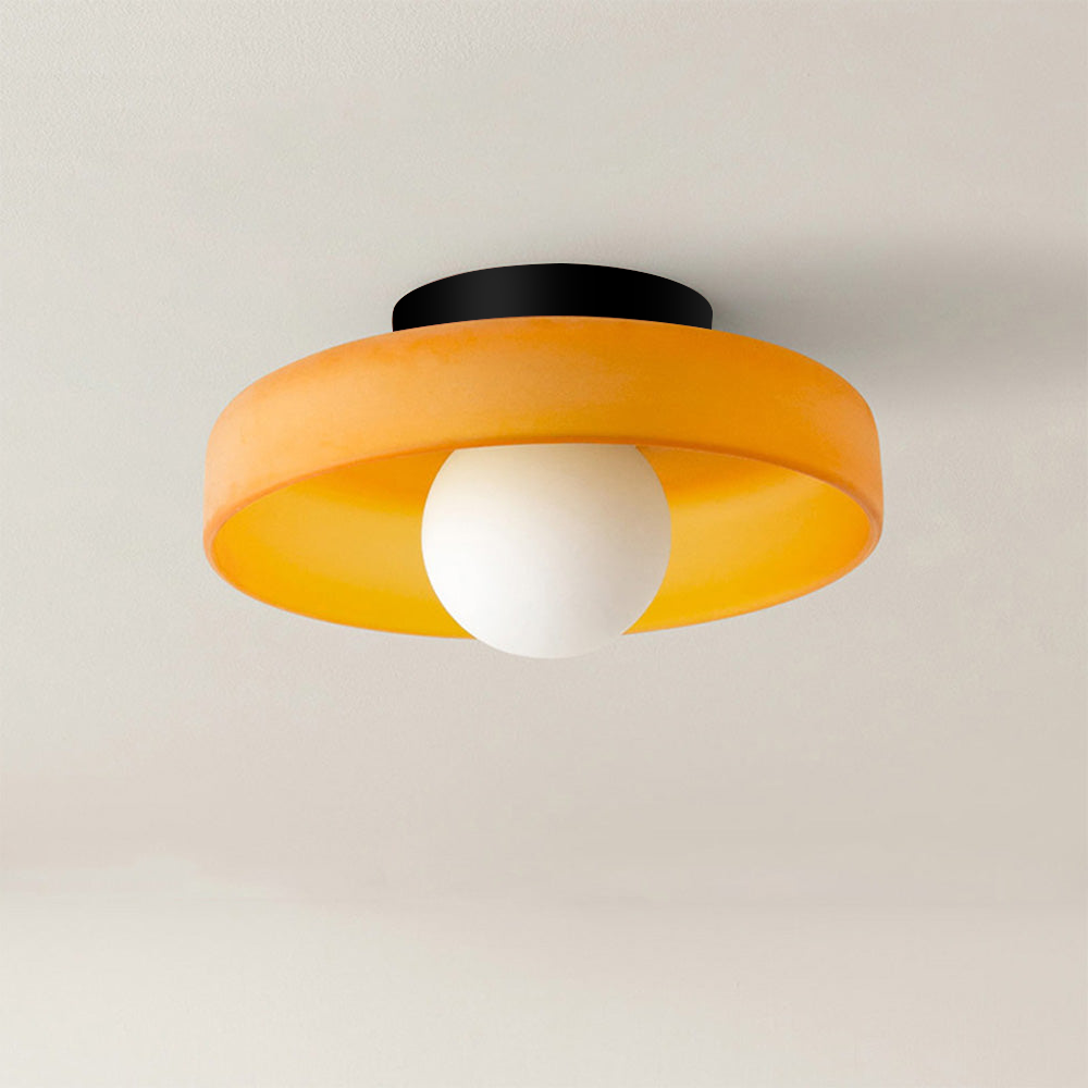 Lámpara de techo LED redonda moderna para sala de estar y dormitorio