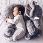 Cojín de peluche con forma de elefante para la habitación del bebé