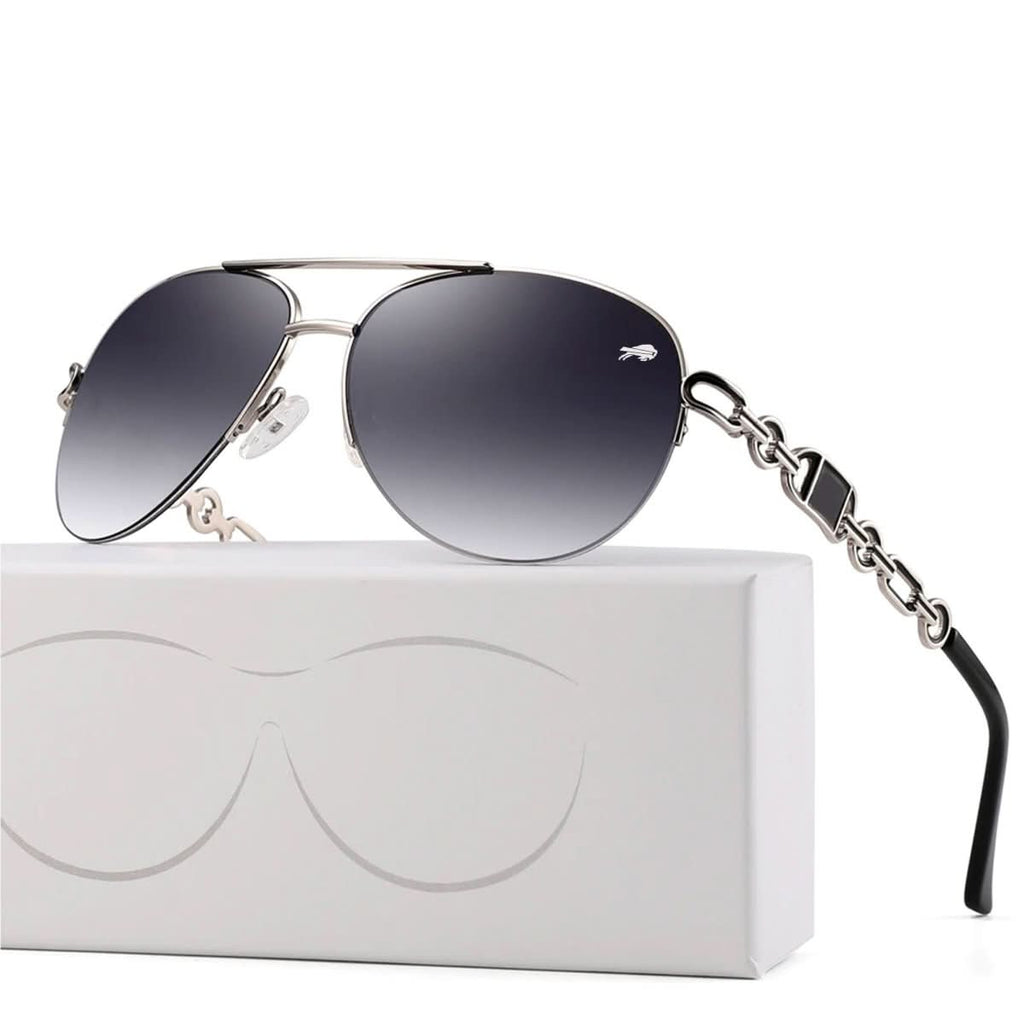 Lunaris Polarisierte Damen-Sonnenbrille | Protección UV400 | Leichte Fashion-Brille | Elegante Sonnenbrille para exterior