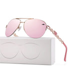 Lunaris Polarisierte Damen-Sonnenbrille | Protección UV400 | Leichte Fashion-Brille | Elegante Sonnenbrille para exterior