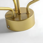 Lámpara de techo redonda con hojas acrílicas – Colores pastel macaron – 1, 4, 6 u 8 puntos de luz – Casquillo G9 – Diseño escandinavo para habitación