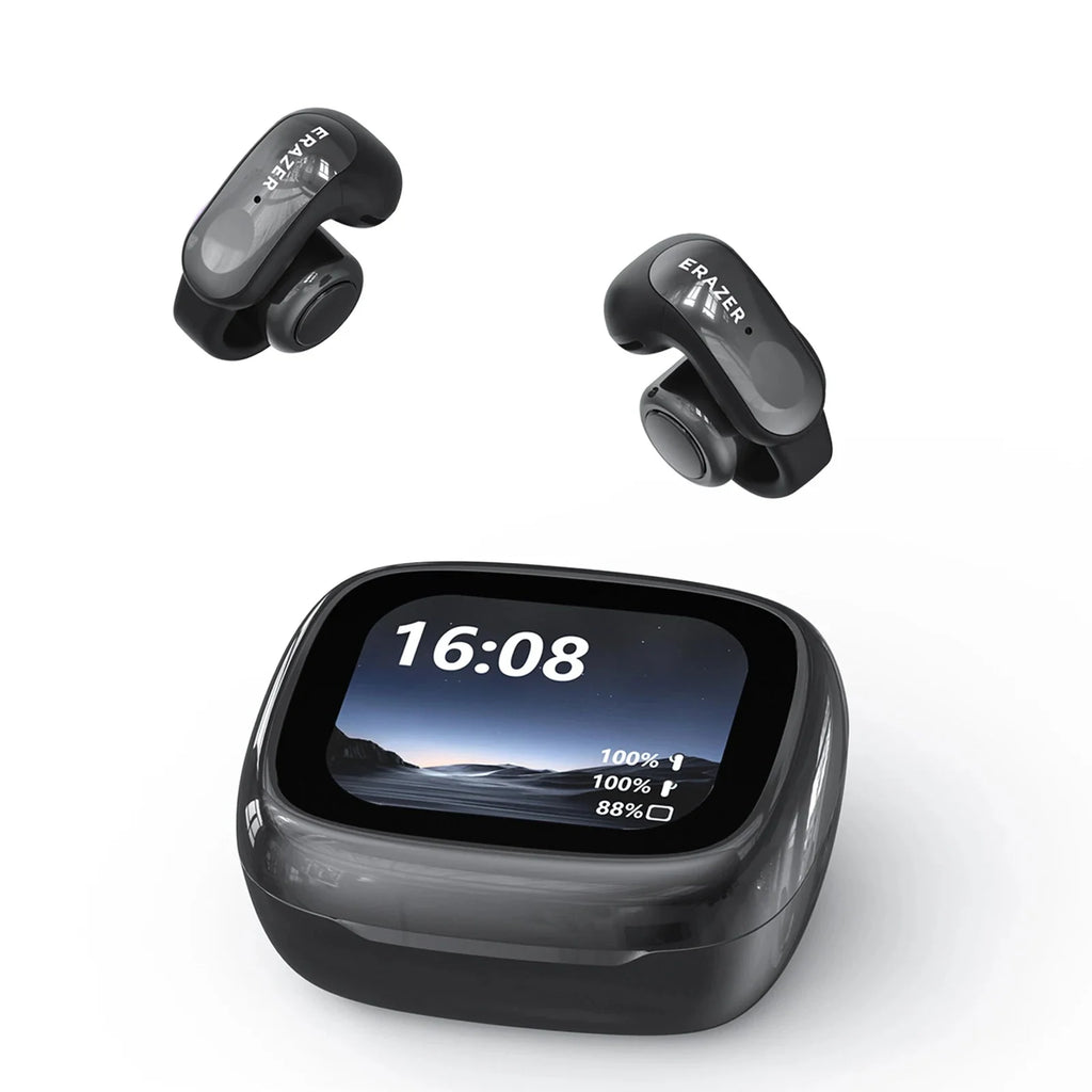 Auriculares inalámbricos de oído abierto con traducción en tiempo real. Traducción de 135 idiomas. Para viajes y oficina. Otoño de 2026.