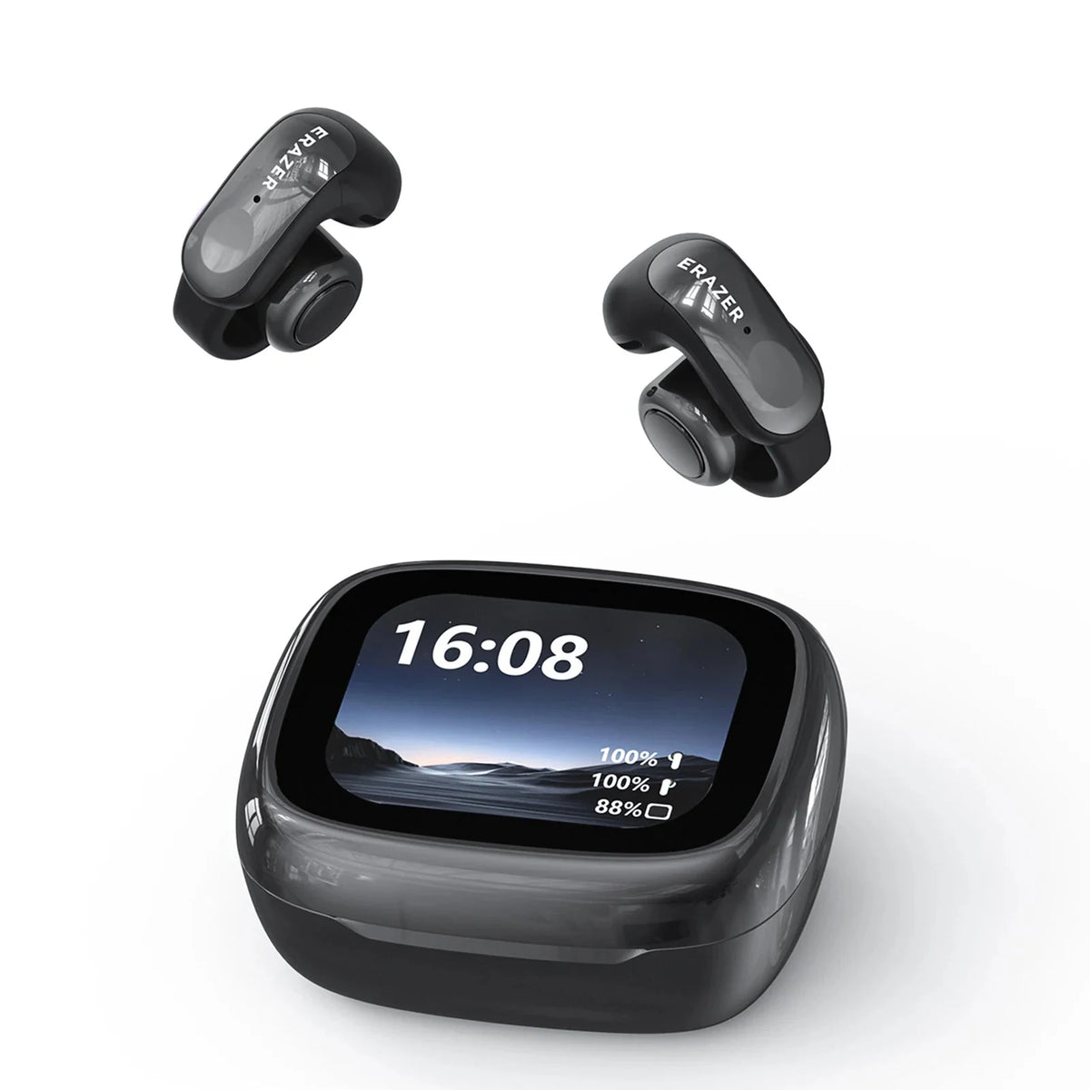 Auriculares inalámbricos de oído abierto con traducción en tiempo real. Traducción de 135 idiomas. Para viajes y oficina. Otoño de 2026.