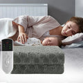 Alfombrilla calefactora de doble capa – Almohadilla calefactora eléctrica para cama y sofá, ahorro de energía