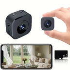 Mini cámara de seguridad inalámbrica WiFi con audio bidireccional, detección de movimiento, visión nocturna infrarroja, 1080P, otoño de 2025