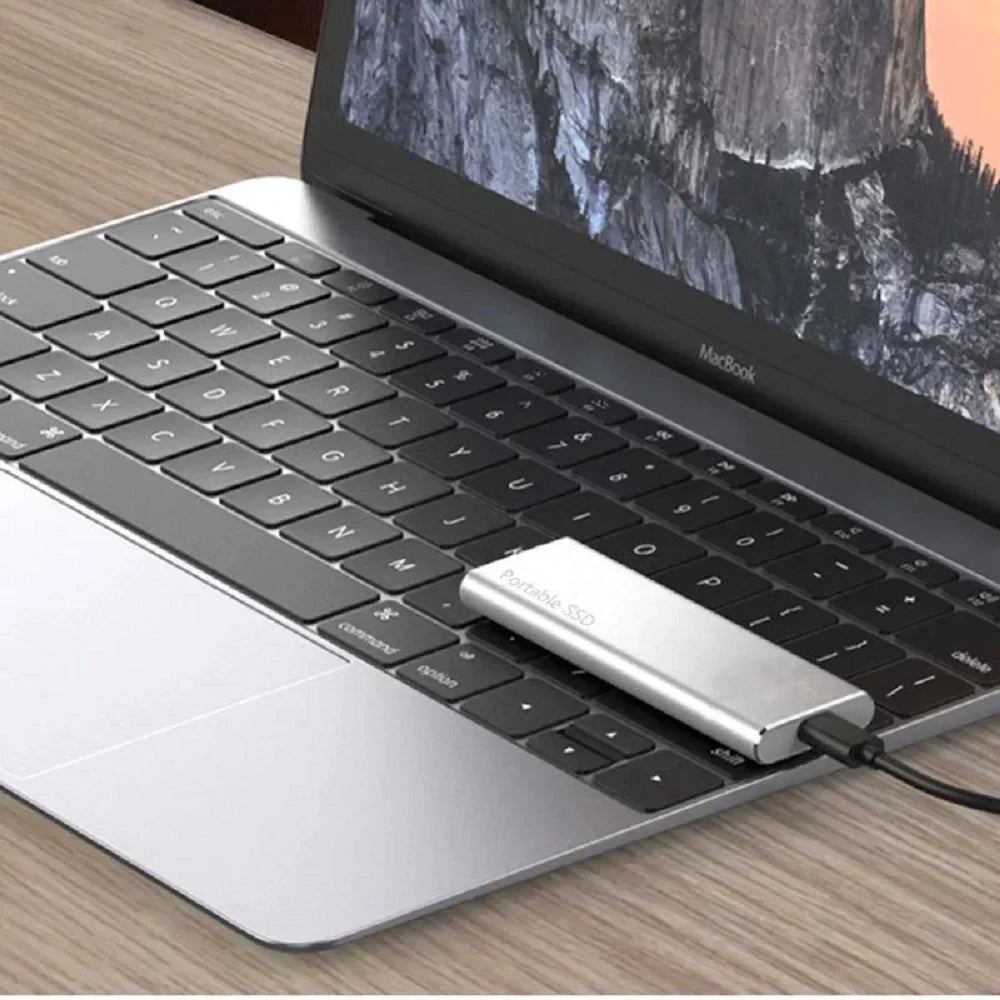 SSD externo de 4 TB con USB-C – Almacenamiento súper compacto
