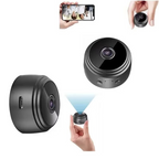 Mini cámara de seguridad inalámbrica HD 1080p con visión nocturna y audio