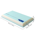 Almohada de soporte cervical de espuma viscoelástica con gel refrescante