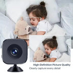 Mini cámara de seguridad inalámbrica WiFi con audio bidireccional, detección de movimiento, visión nocturna infrarroja, 1080P, otoño de 2025
