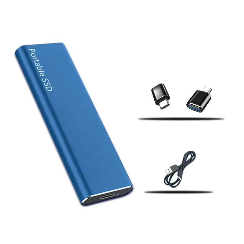 SSD externo de 4 TB con USB-C – Almacenamiento súper compacto