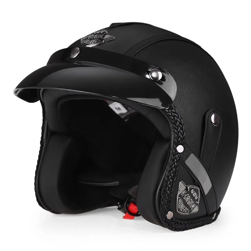 Casco de moto retro – Urban Cruiser – (Offenes Gesicht 3/4)