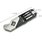 Juego de herramientas de llave inglesa plegable de acero inoxidable Pro Expert
