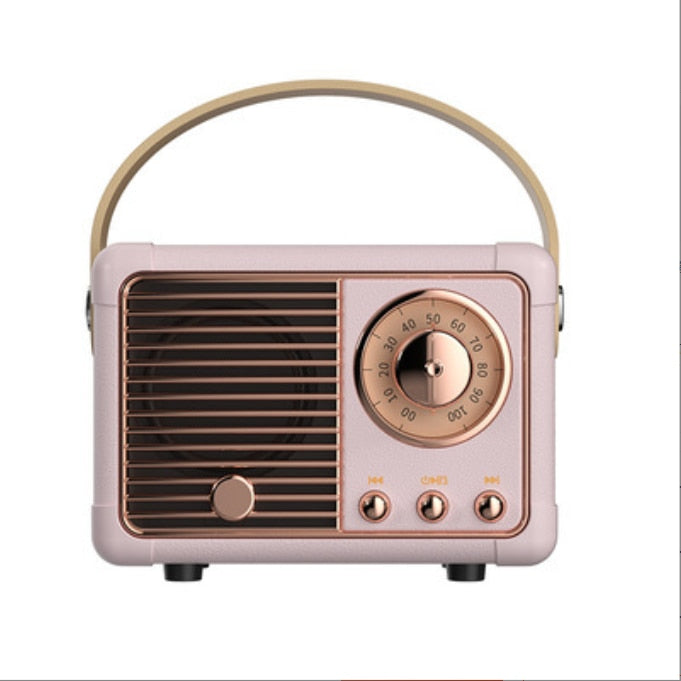 Mini Radio Retro Bluetooth Lautsprecher