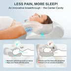 Almohada cervical de espuma viscoelástica