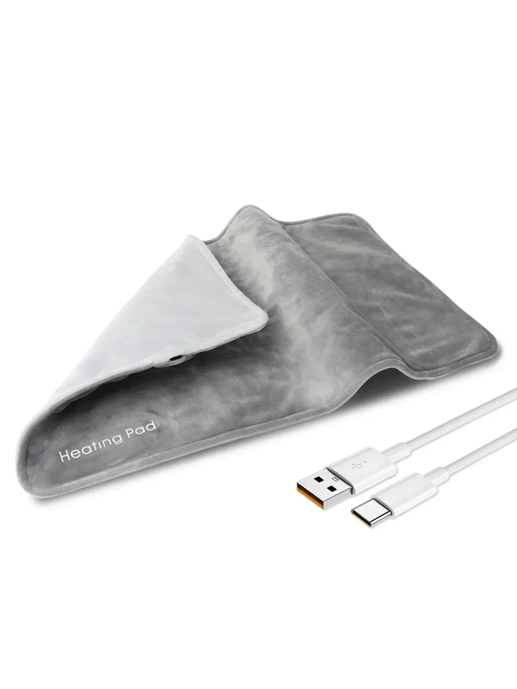 Almohadilla térmica eléctrica USB de 5 V: alivio instantáneo para calambres y dolor de espalda.