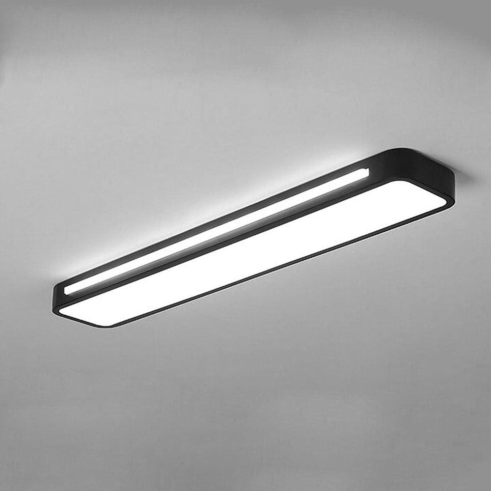 Lámpara de techo LED minimalista fabricada en hierro y acrílico