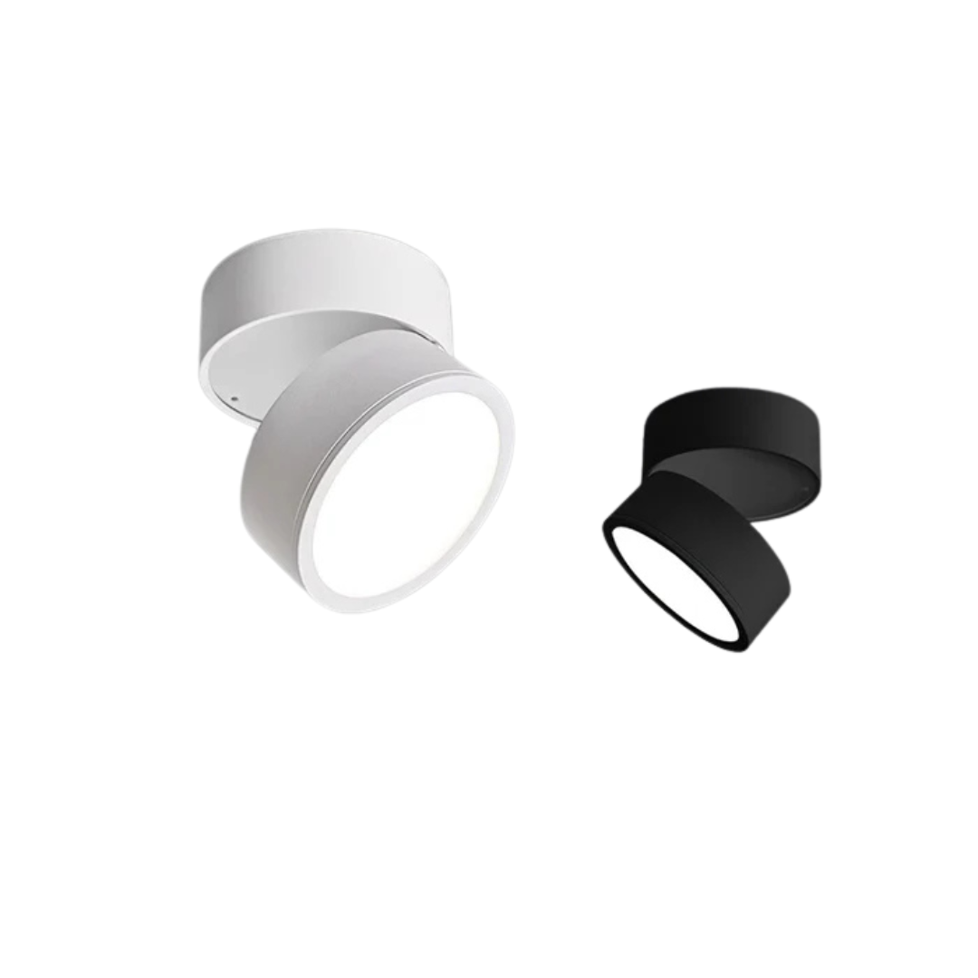 Lámpara de techo LED moderna ajustable de 1 luz