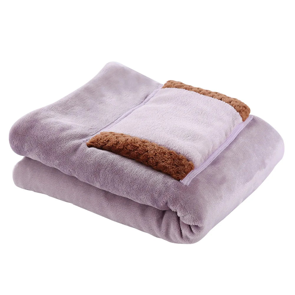 LapComfort - Alfombrilla calefactora USB de 80x60cm para calor directo