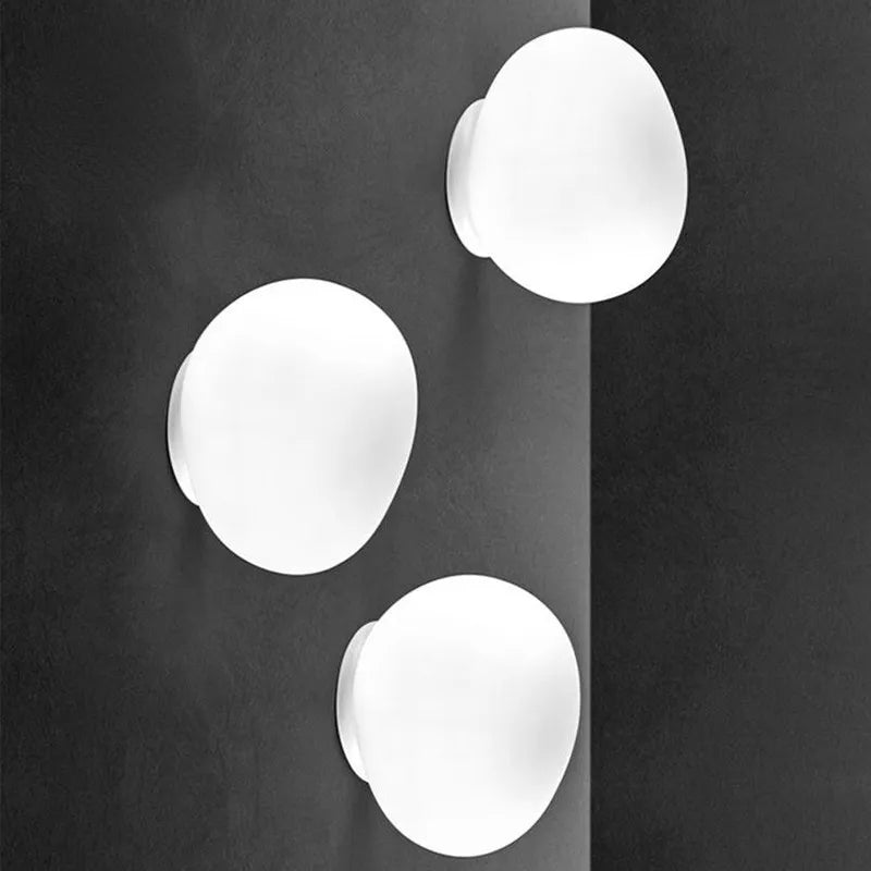 Lámpara de techo moderna | Panel de disco LED blanco
