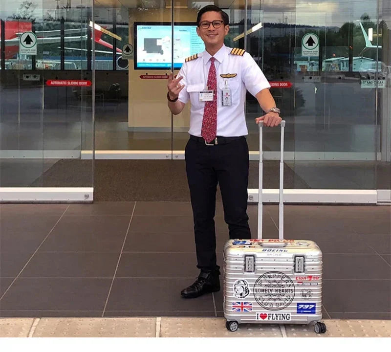 Maleta rígida ligera para viajes – Equipaje de mano duradero para viajes de negocios y vacaciones