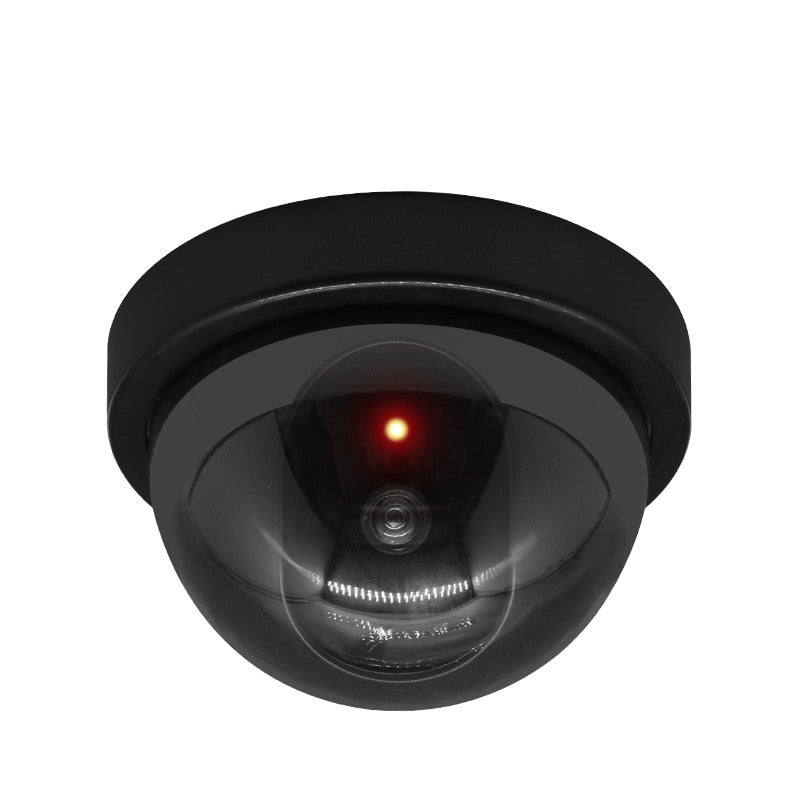 Cámara de seguridad simulada antirrobo realista