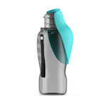 Botella de agua para perros | Auslaufsicher | Mit Trinkschale | 800ml