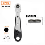 Mini llave de carraca hexagonal de ajuste rápido