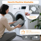 ThermaEase Elektrisches Heizkissen | 9 ajustes de temperatura y 4 modos de temporizador | 30x60cm | Barra de lavado y Schnellheizend | Para Rücken,