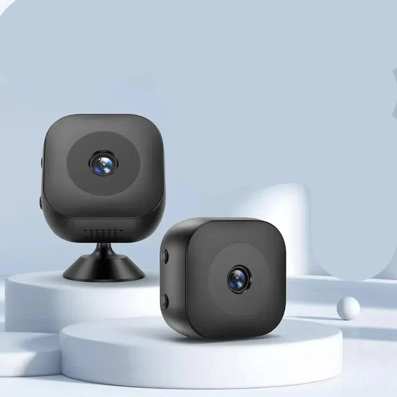 Mini cámara de seguridad HD WiFi con monitor remoto, visión nocturna 1080P, detección de movimiento, hogar inteligente, regalo de otoño de 2025