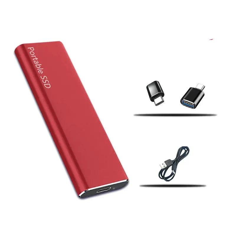 SSD externo de 4 TB con USB-C – Almacenamiento súper compacto