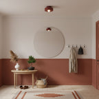 Plafondlamp Simon met Gestapelde Cilindervormen Hars Beschikbaar in Rood Groen Zwart E26 E27 Accesorio Ø30×15cm Diseño minimalista Geometrisch