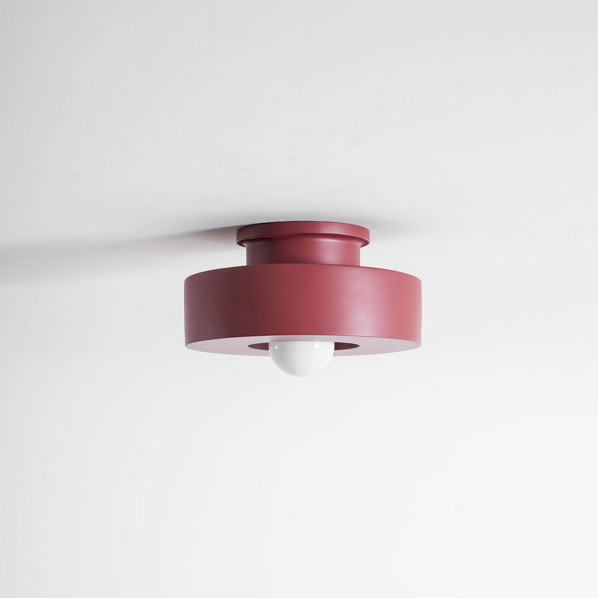 Plafondlamp Simon met Gestapelde Cilindervormen Hars Beschikbaar in Rood Groen Zwart E26 E27 Accesorio Ø30×15cm Diseño minimalista Geometrisch