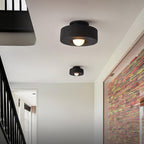 Plafondlamp Simon met Gestapelde Cilindervormen Hars Beschikbaar in Rood Groen Zwart E26 E27 Accesorio Ø30×15cm Diseño minimalista Geometrisch