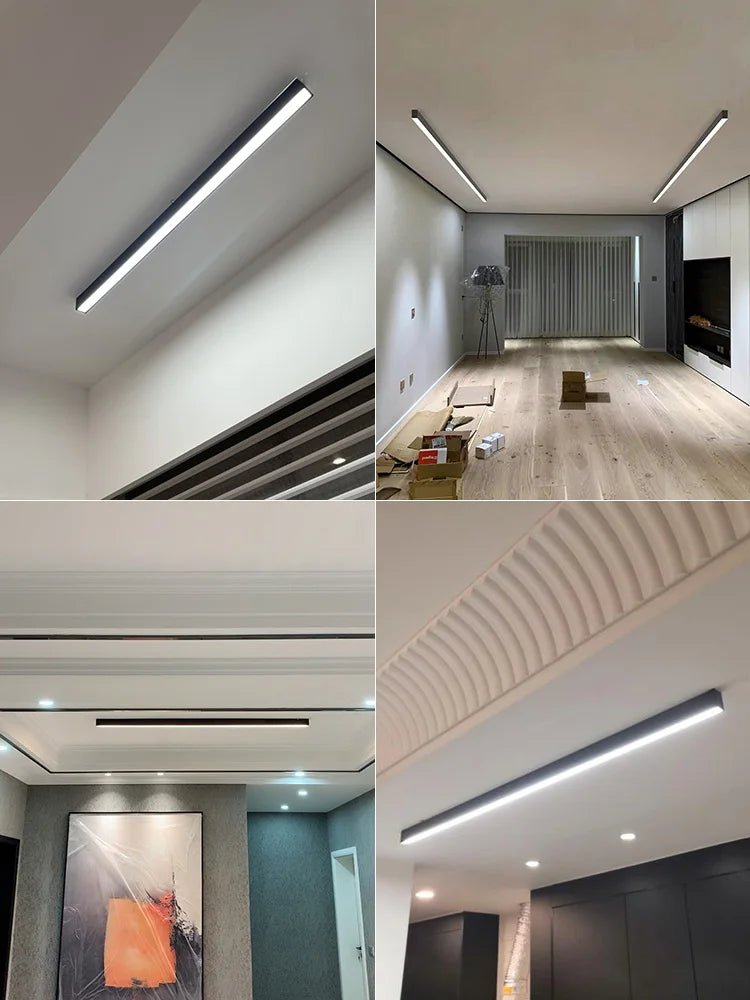 Lámpara de techo minimalista LED nórdica FjordGlow
